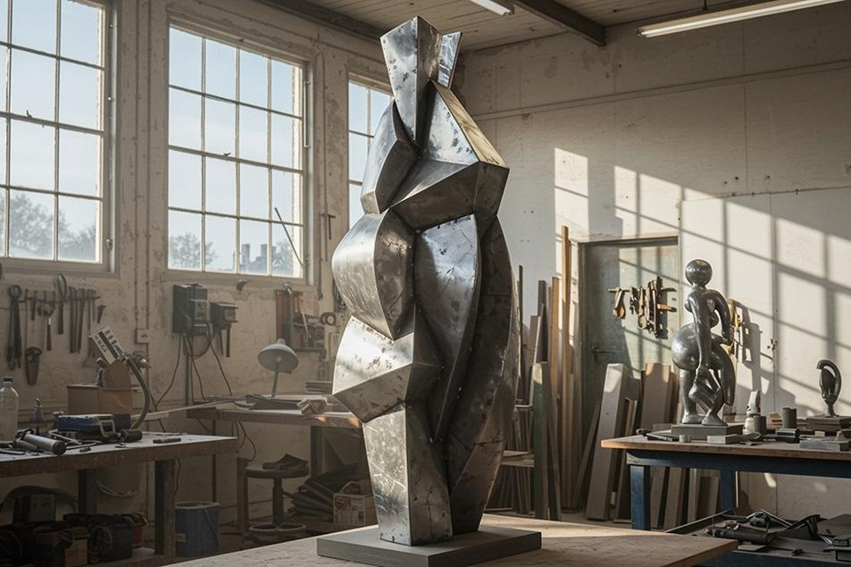 France sculpture studio